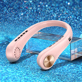 New Mini Neck Fan Portable Bladeless Hanging